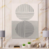 Minimal Geometric Lines And Circle VI