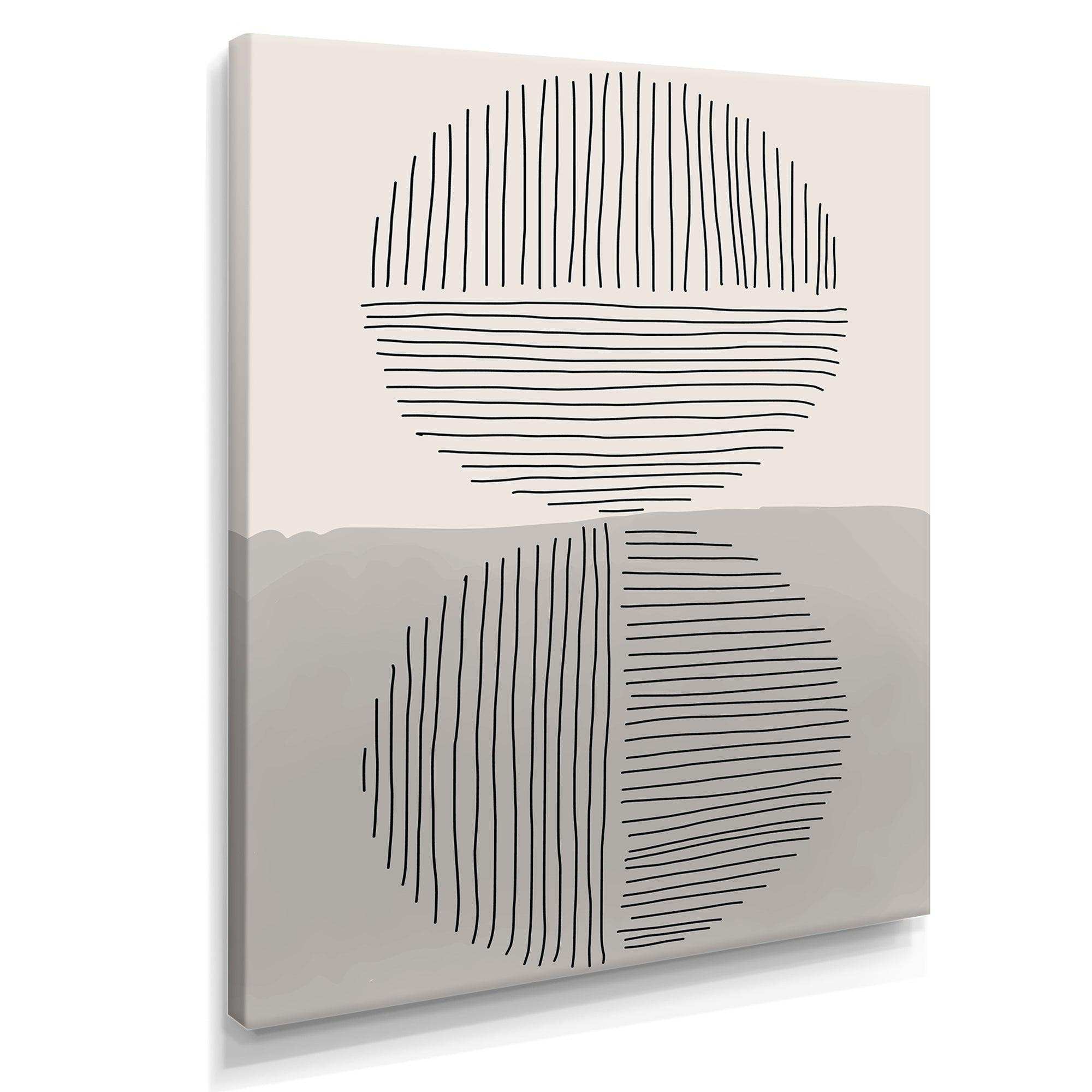 Minimal Geometric Lines And Circle VI