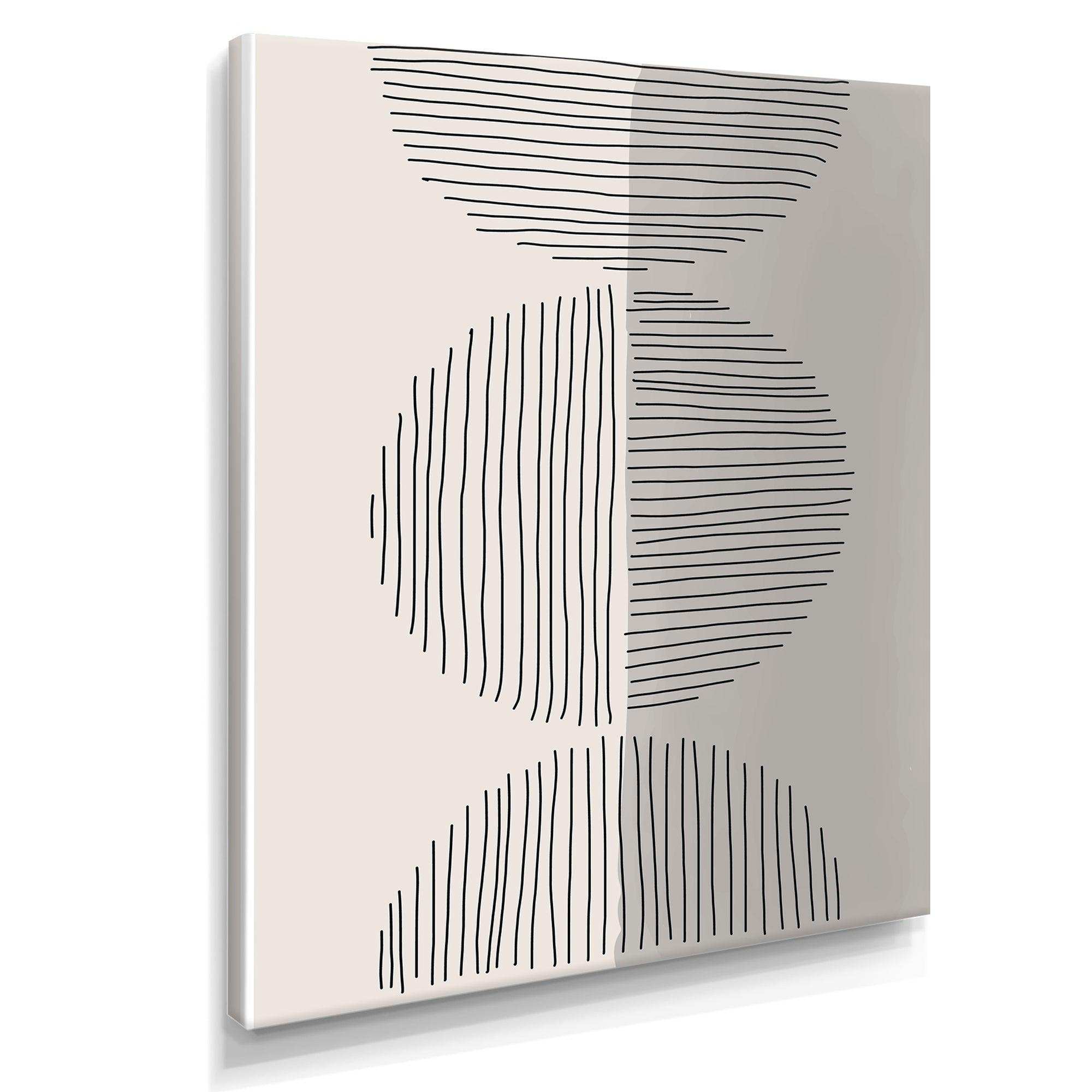 Minimal Geometric Lines And Circle VII