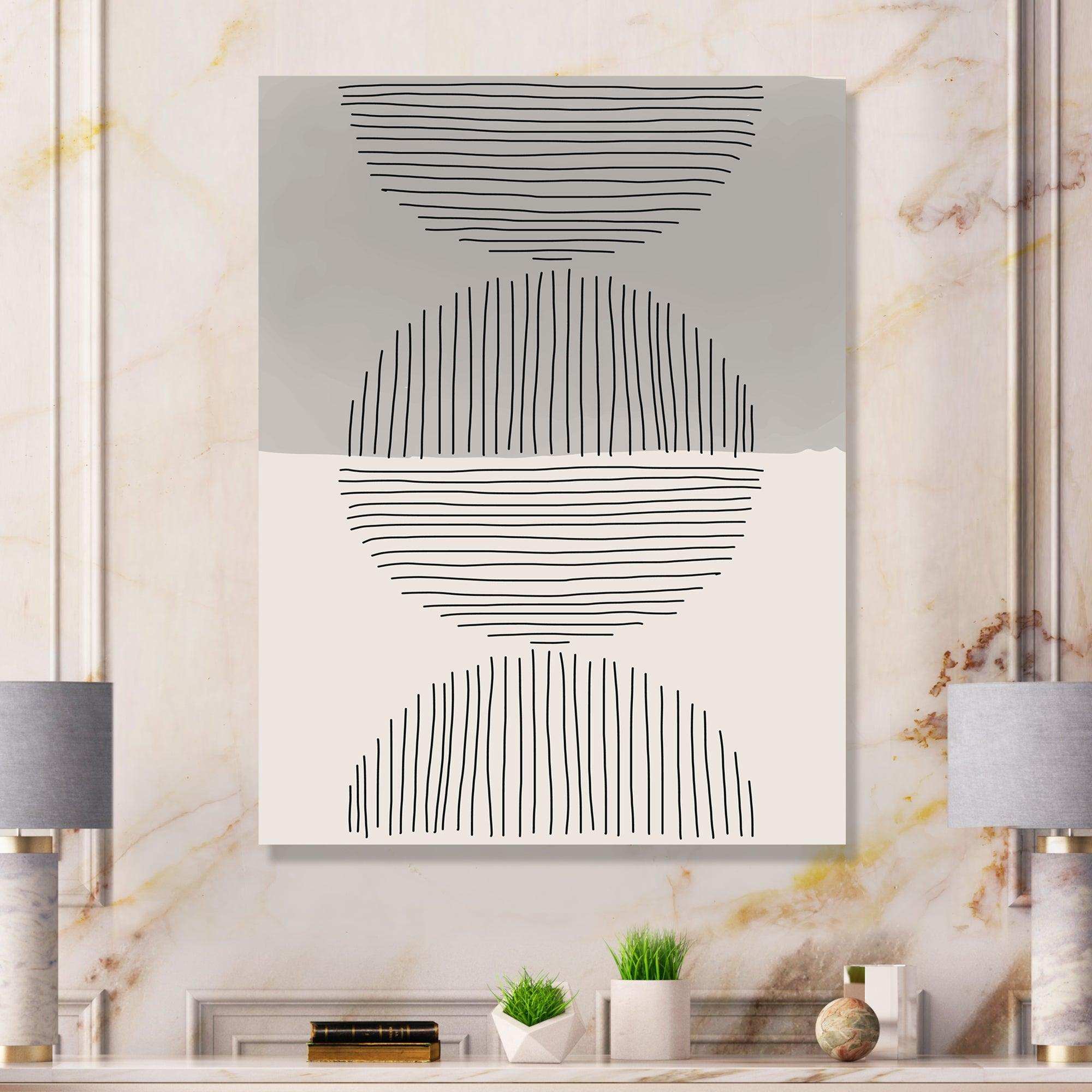 Minimal Geometric Lines And Circle IX