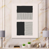 Minimal Geometric Lines And Squares VII