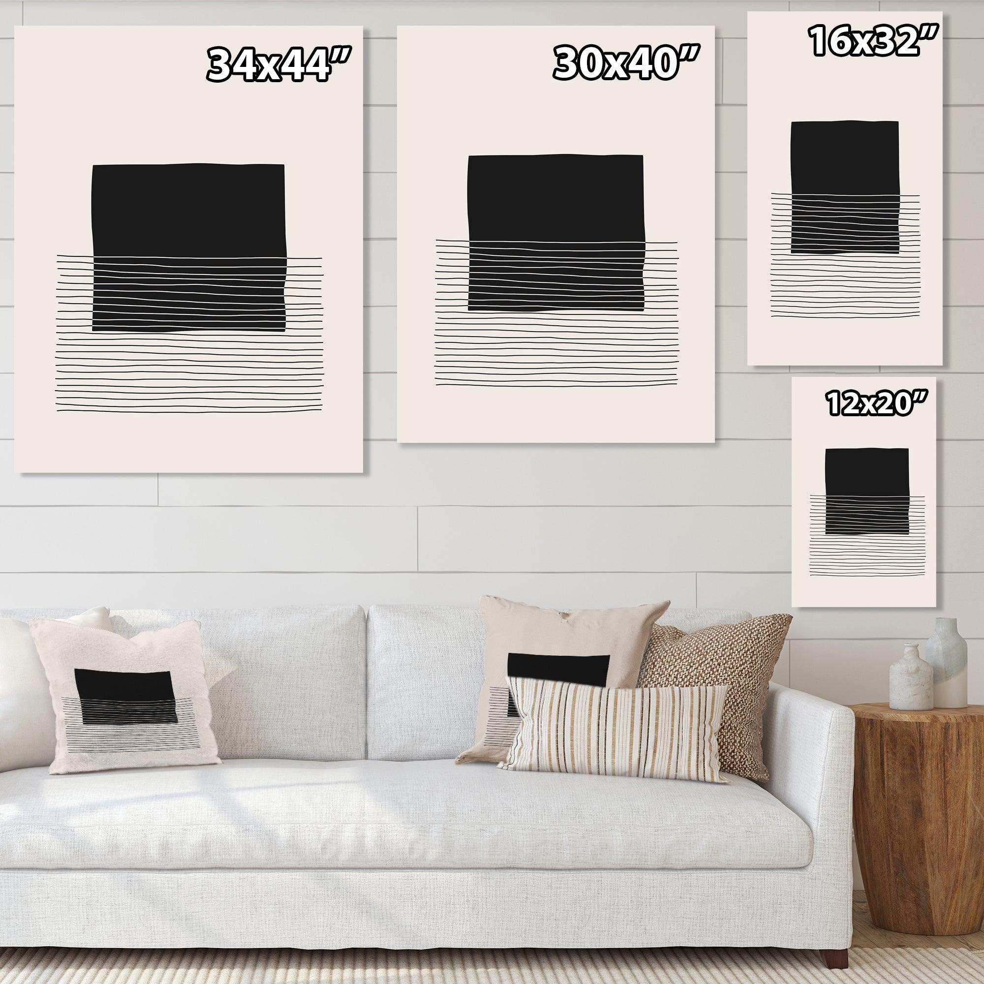 Minimal Geometric Lines And Squares VIII