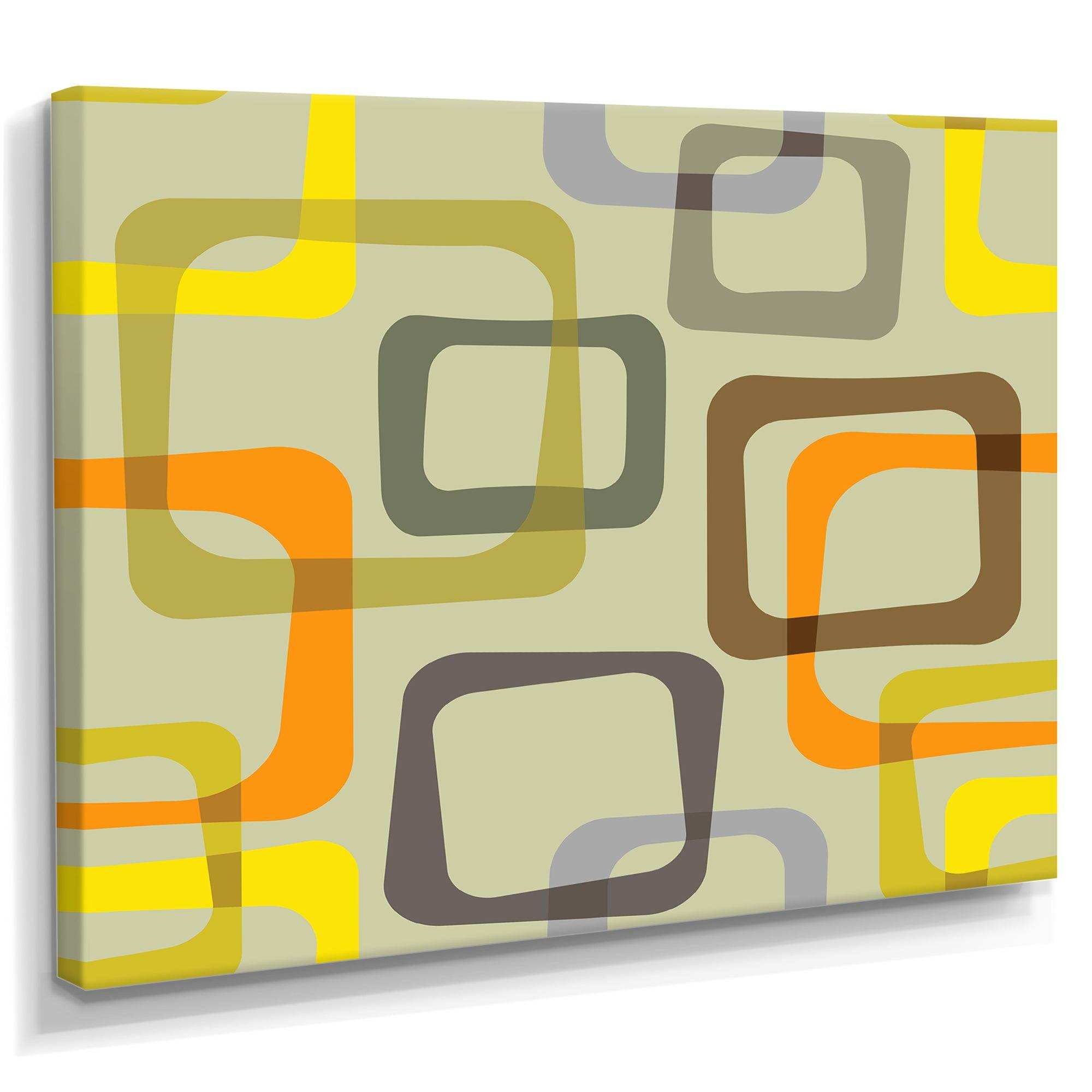 Retro Square Design VII