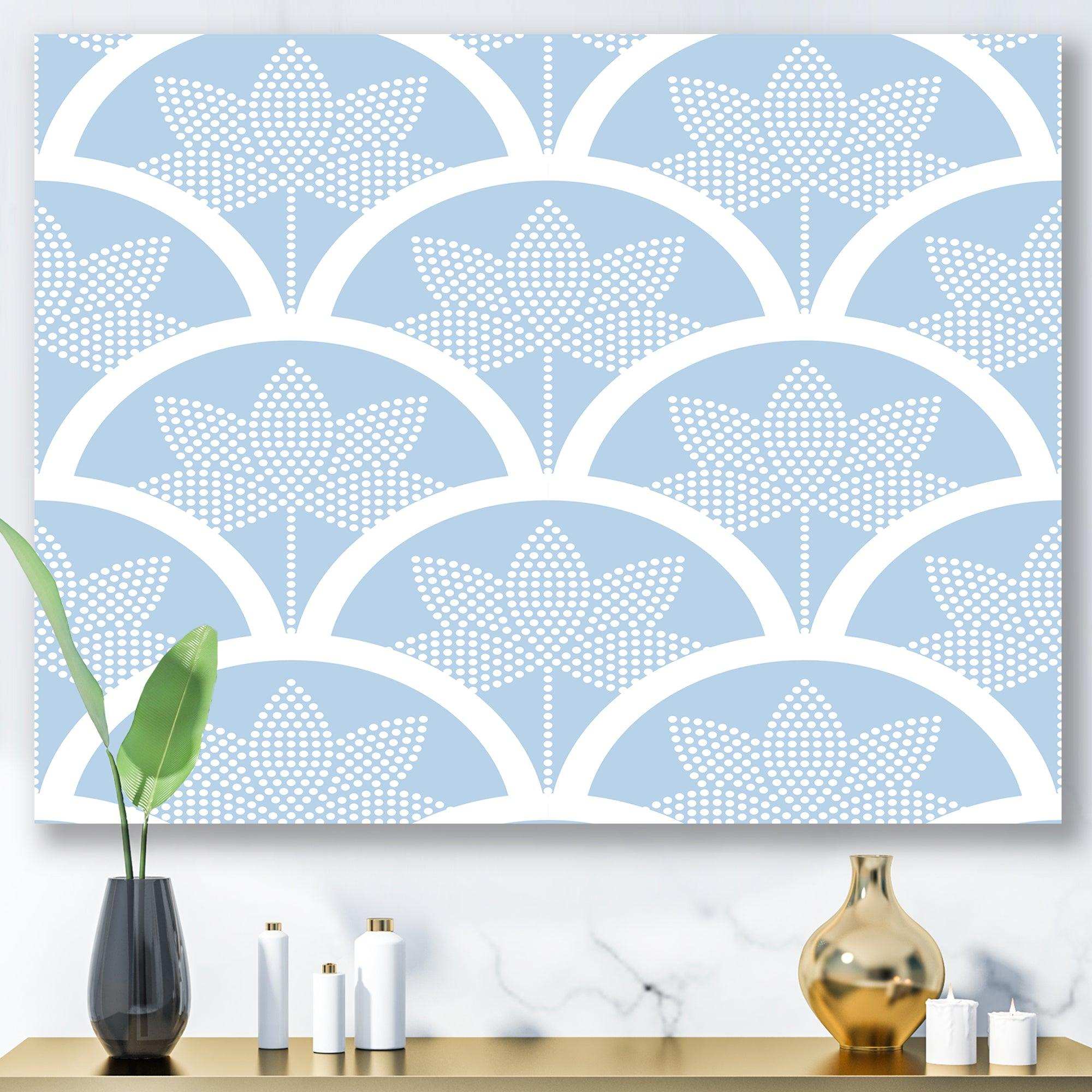 Japanese style Half-circle pattern