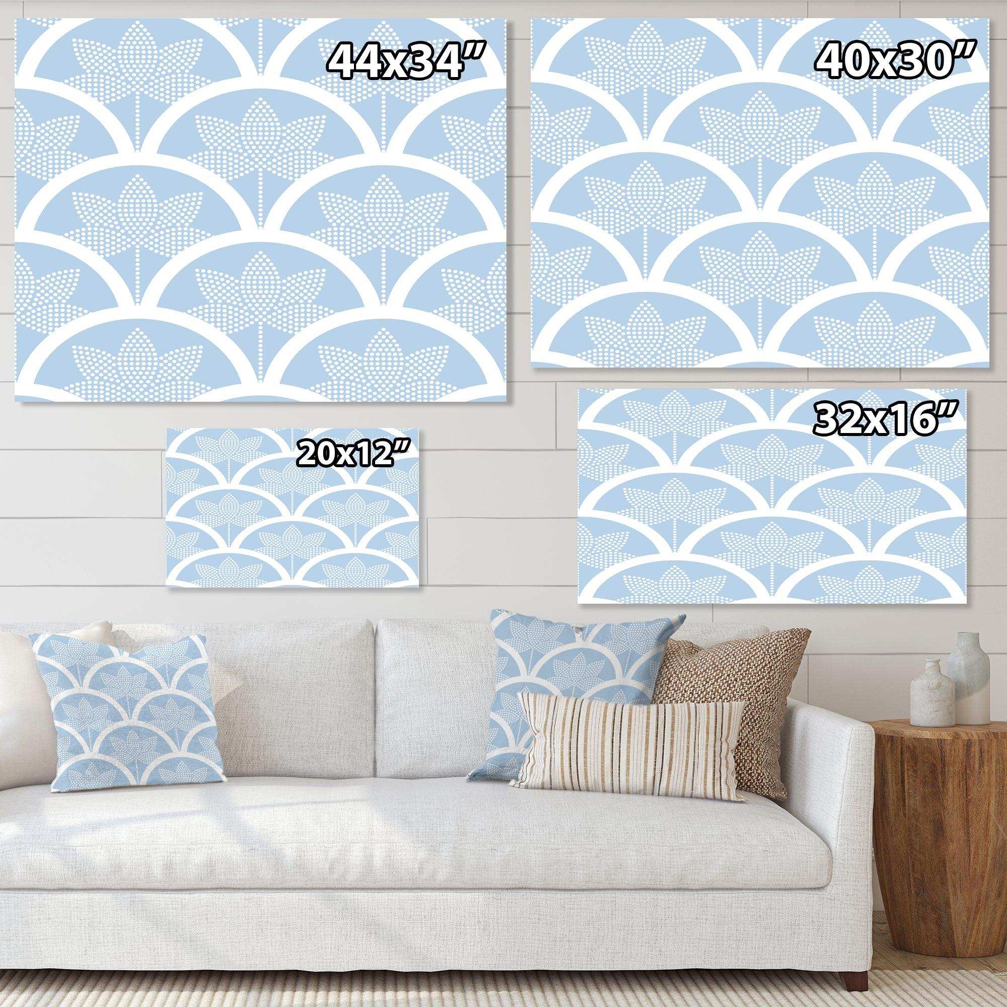 Japanese style Half-circle pattern