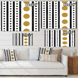 Retro Geometrical Abstract Minimal Pattern VI