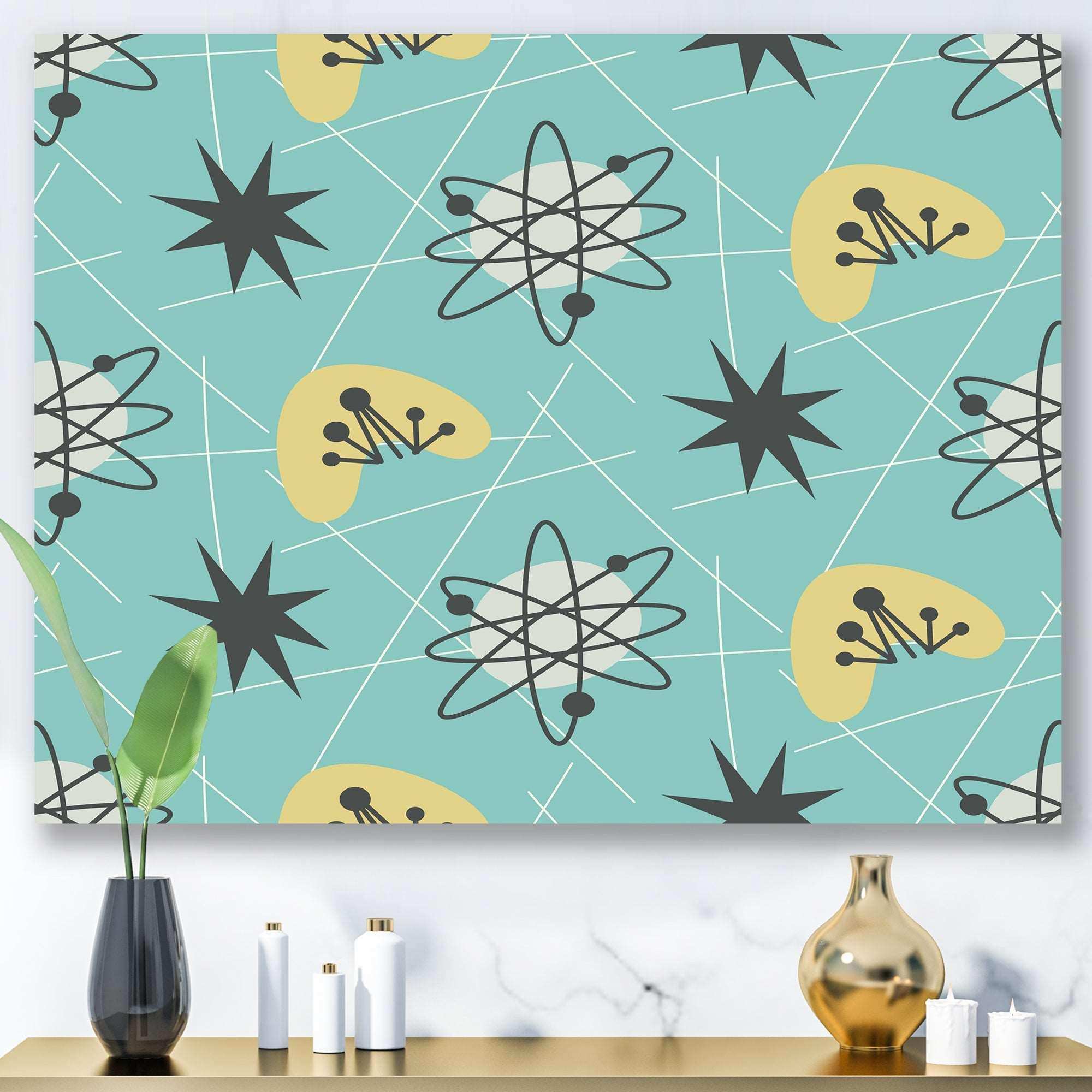 1950 Retro Pattern | Frameless 1
