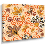 Retro Indian Floral Batik III