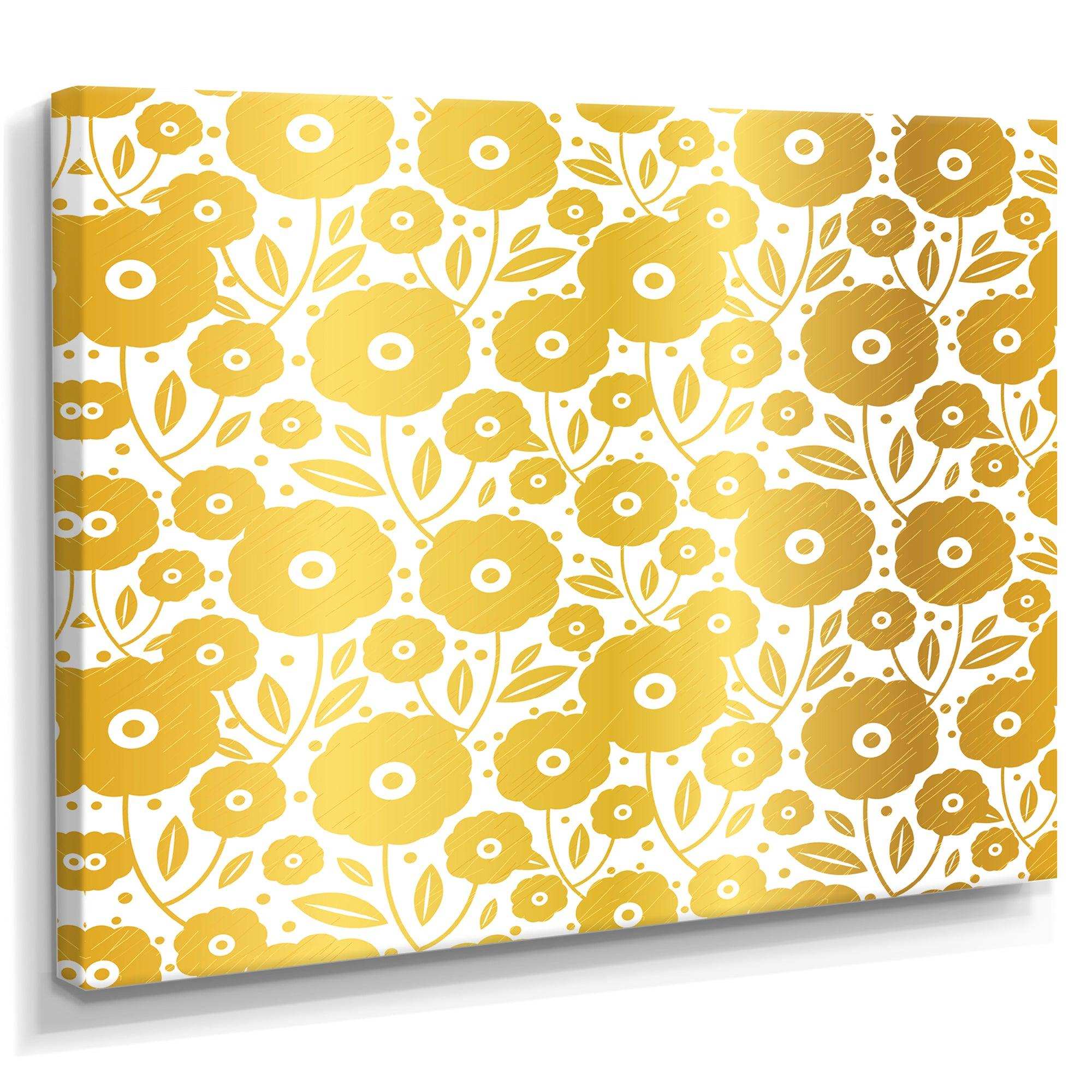Golden Floral I