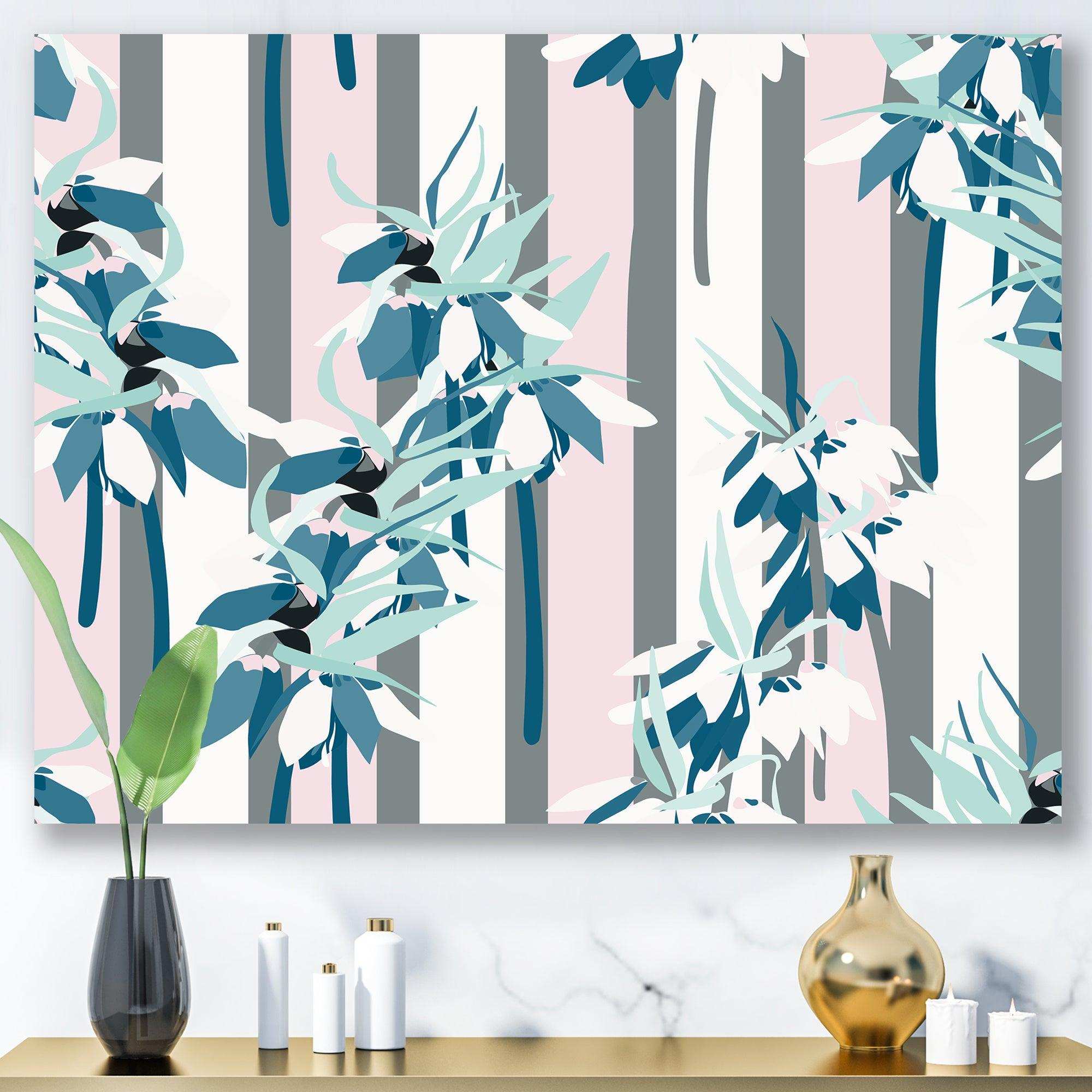 Retro Handdrawn Lilies