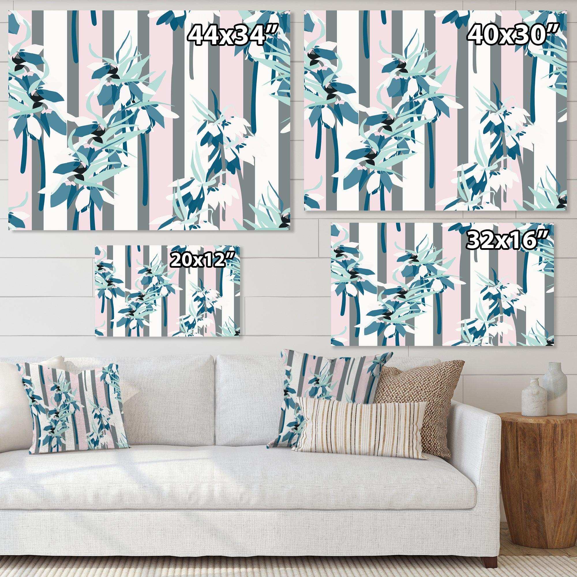 Retro Handdrawn Lilies