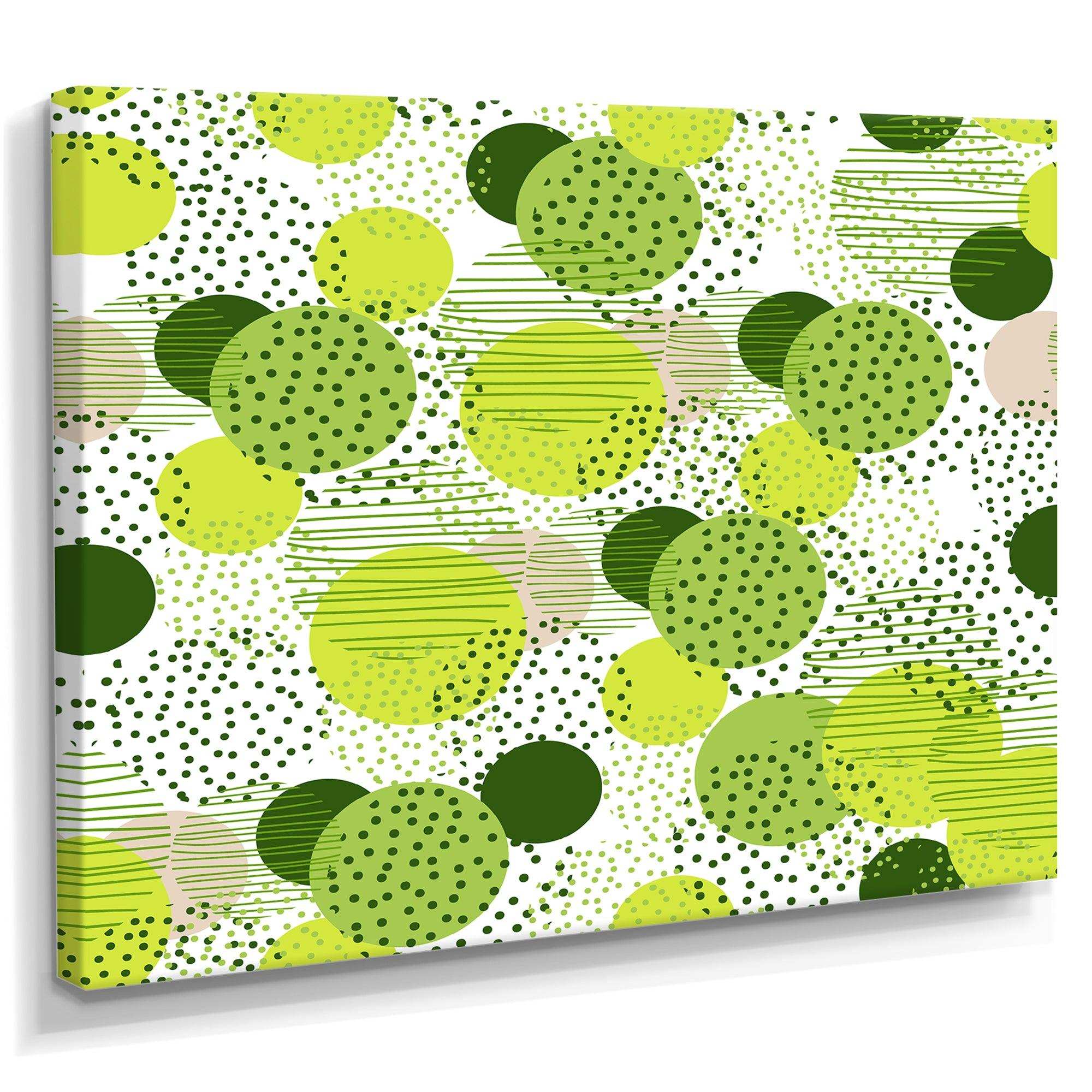 Circular Abstract Retro Geometric X