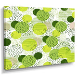 Circular Abstract Retro Geometric X