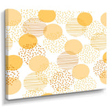 Circular Abstract Retro Geometric IX