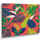 Retro Tropical Leaves I