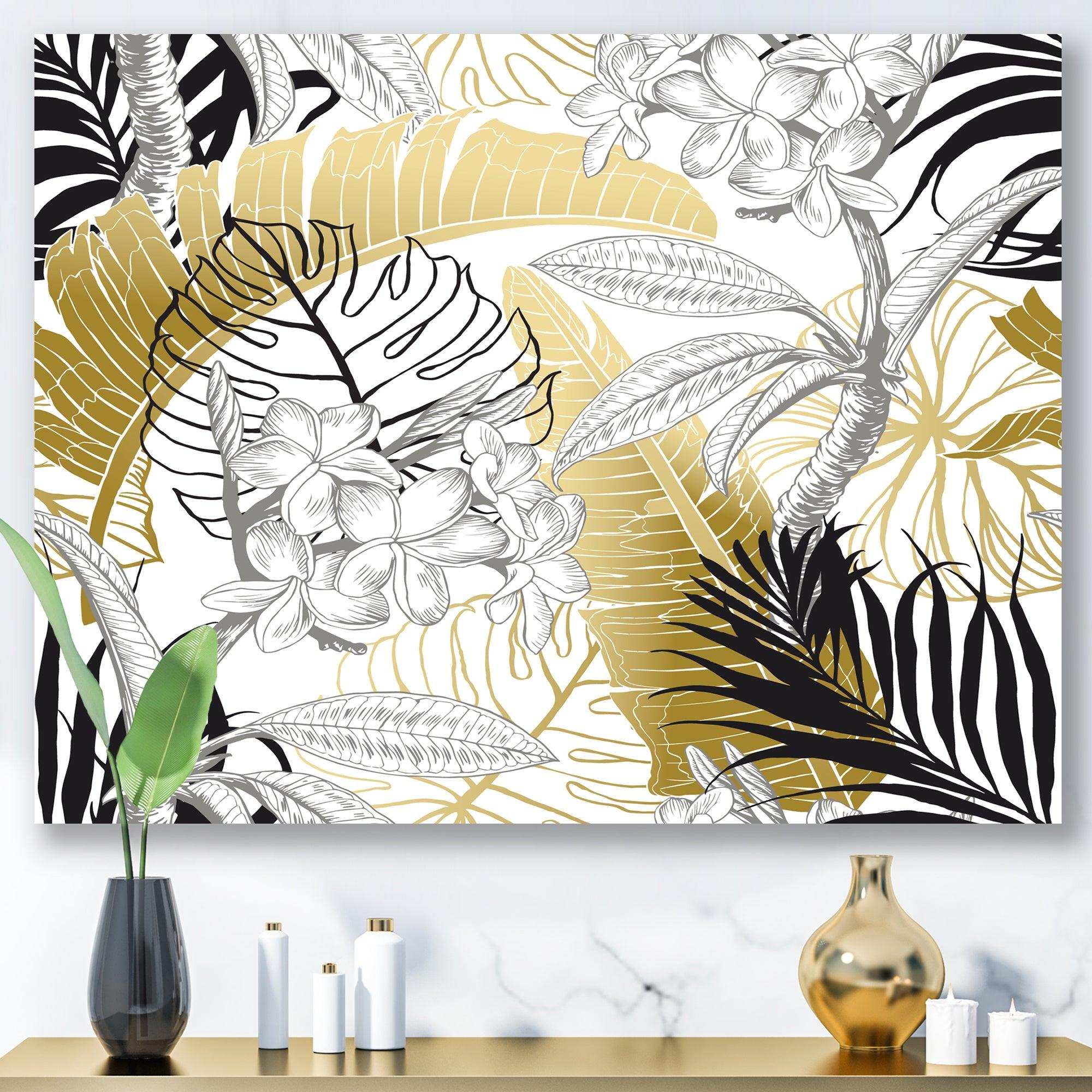 Golden Tropical Pattern I