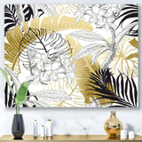 Golden Tropical Pattern I