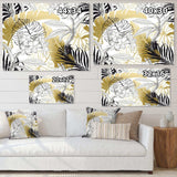 Golden Tropical Pattern I
