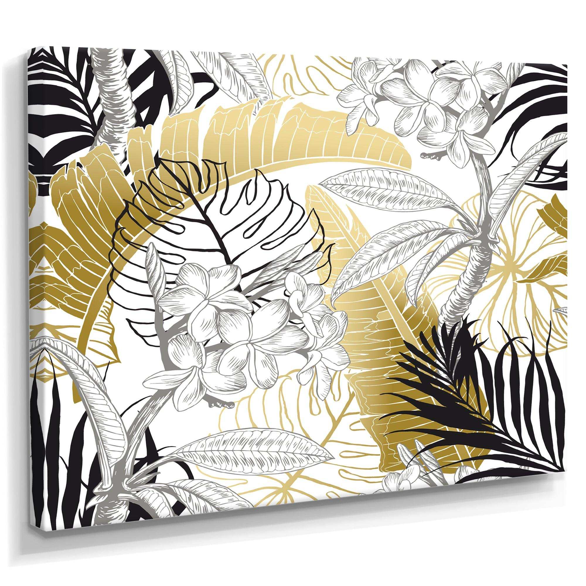 Golden Tropical Pattern I