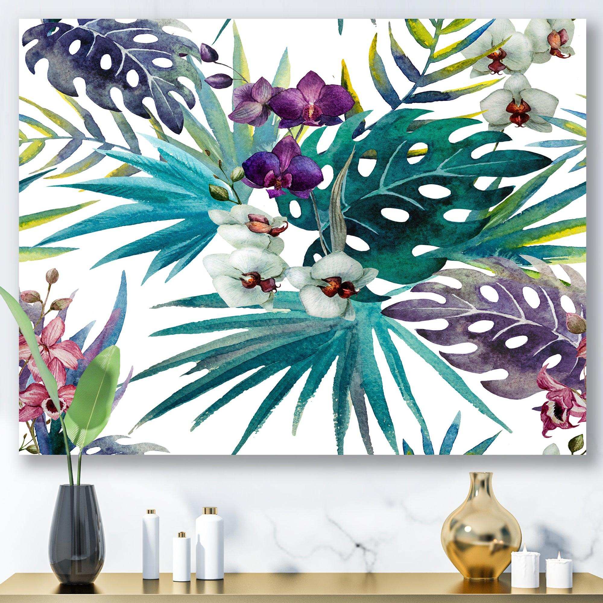 Retro Floral Botanical Design I