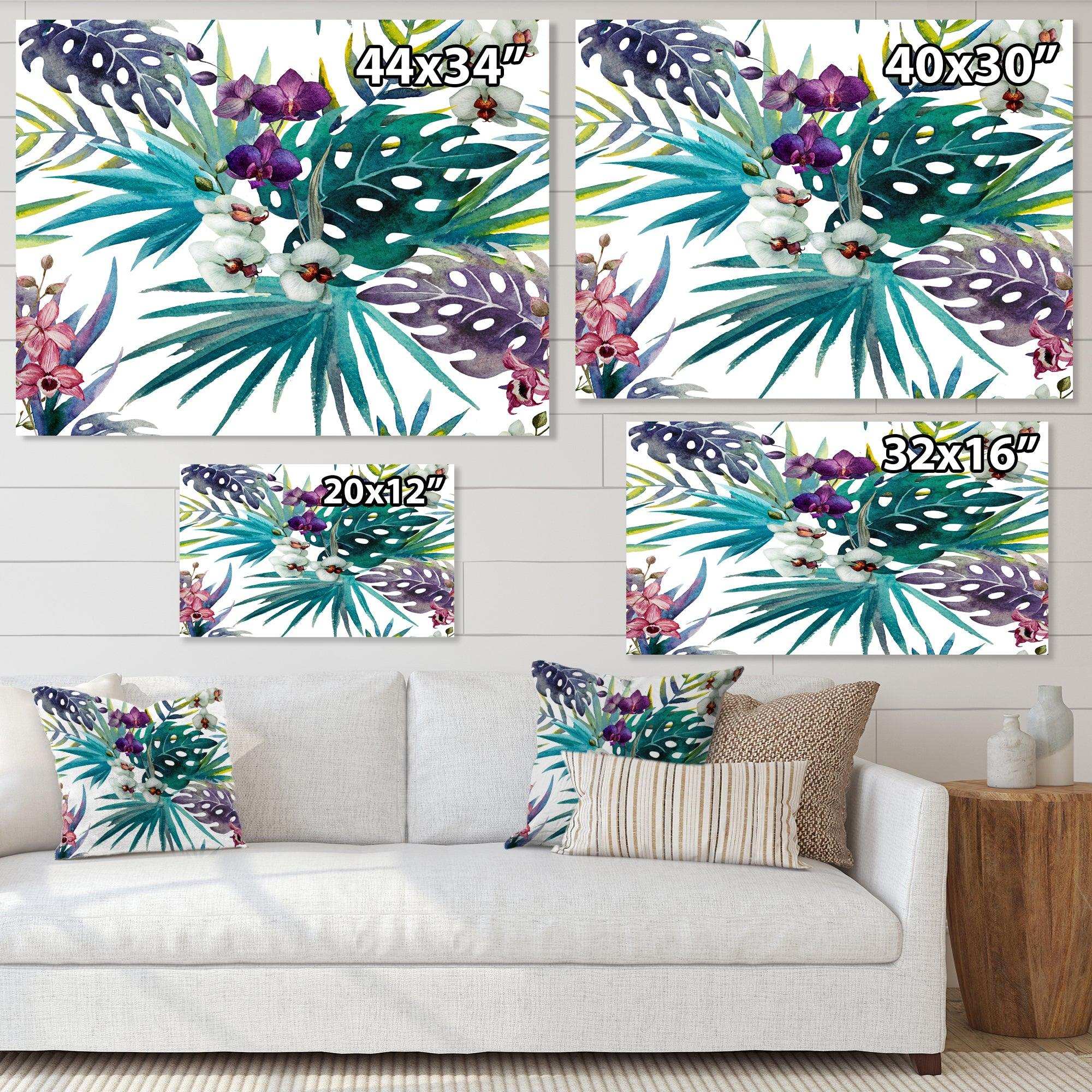 Retro Floral Botanical Design I