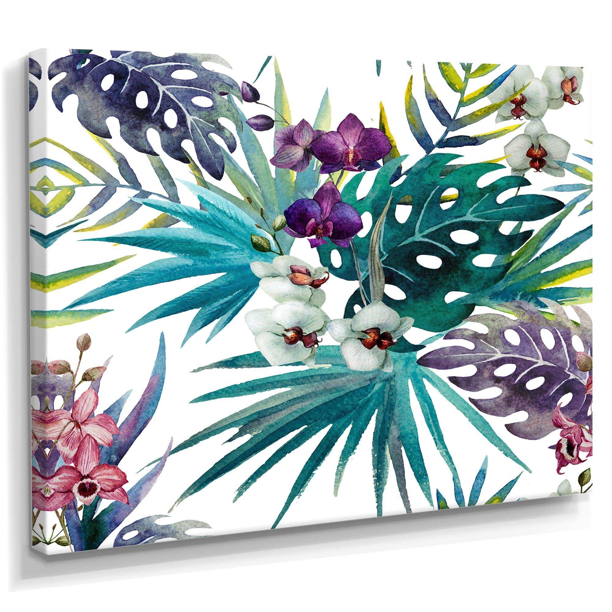 Retro Floral Botanical Design I