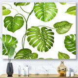 Tropical Palm Leaves II