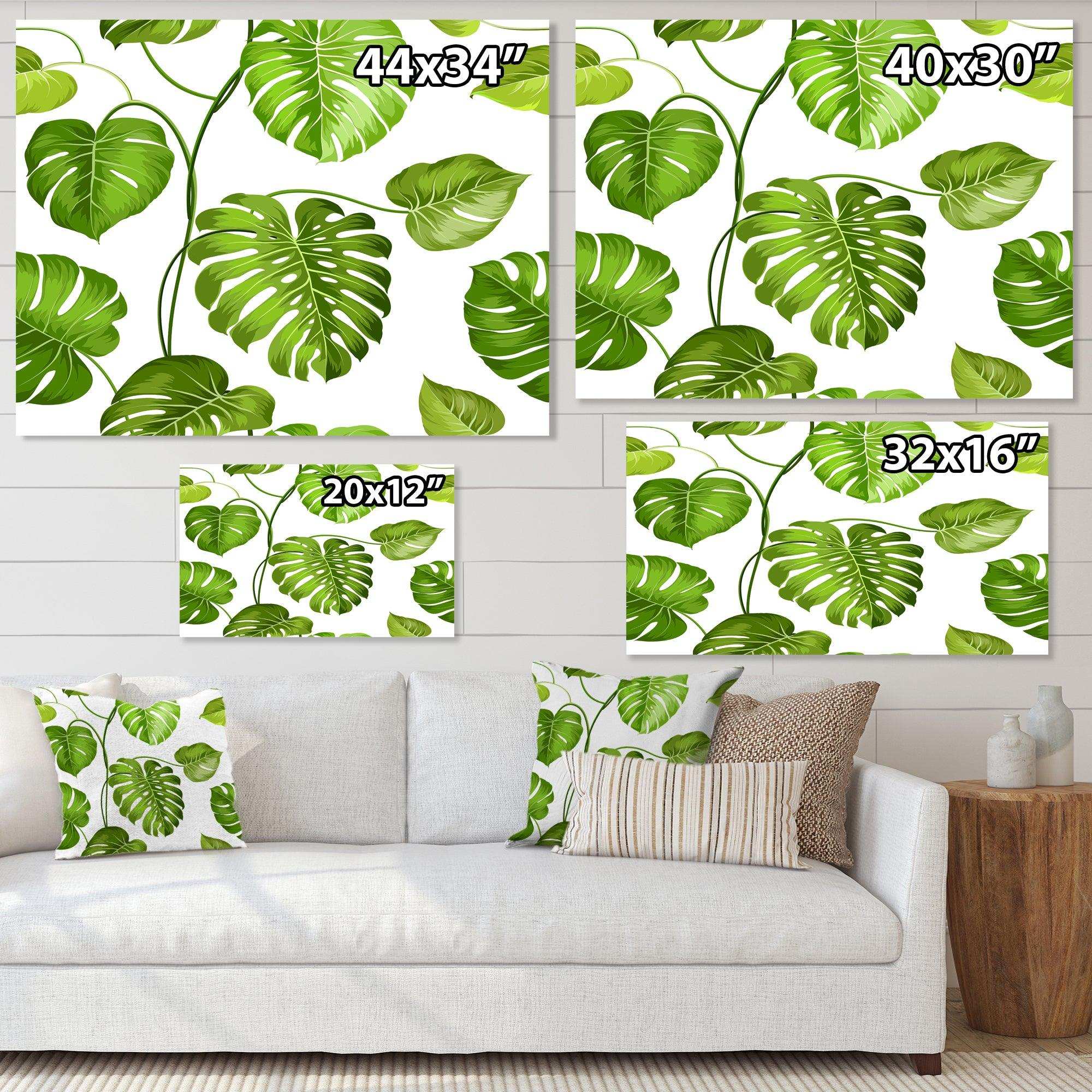 Tropical Palm Leaves II