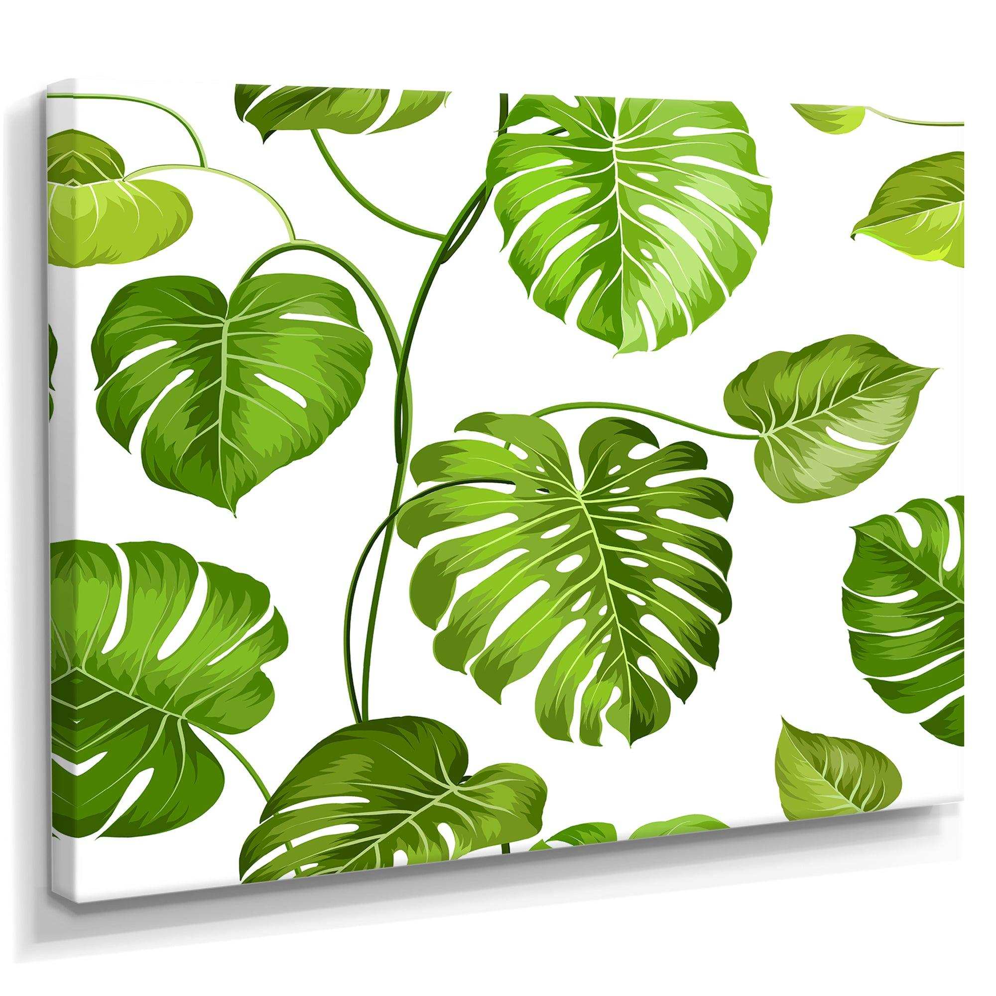 Tropical Palm Leaves II