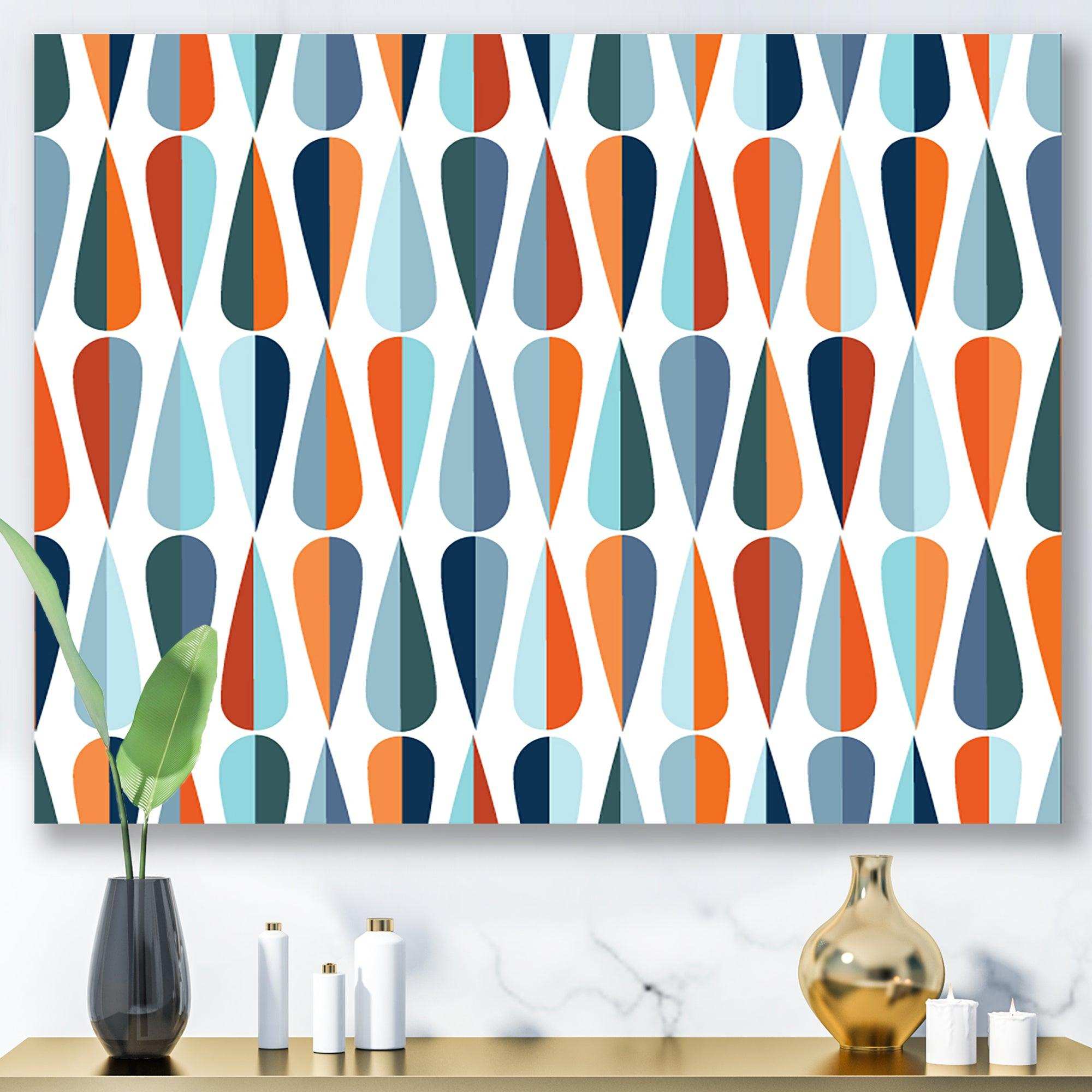 Retro Abstract Drops V