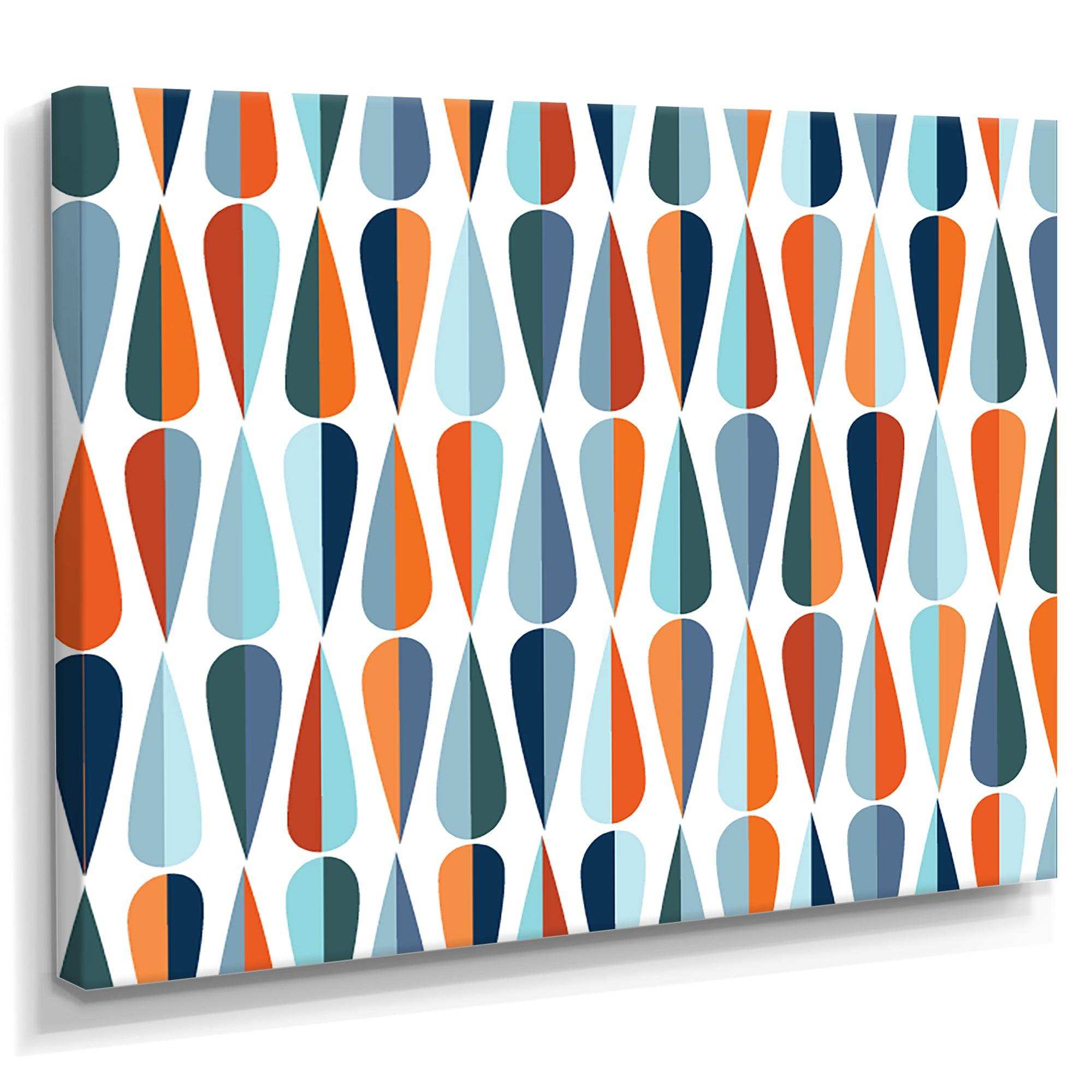 Retro Abstract Drops V