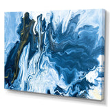 White, grey and White Hand Painted Marble Acrylic III