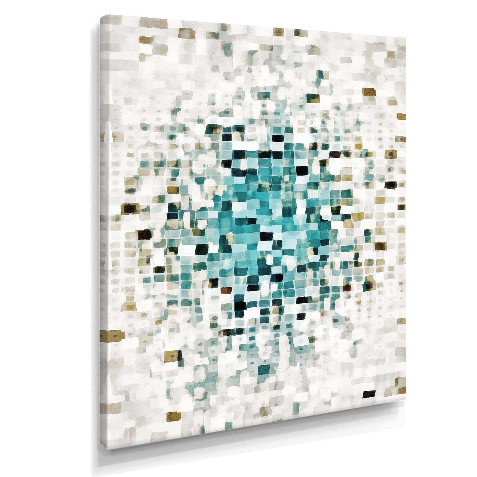 Geometric Blue Spots II