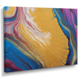 Purple Gold and Blue Marble II