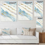 Abstract Drift v2 Framed Print Matte White - 1.5 Width