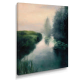 Twilight Fog Lakeshore