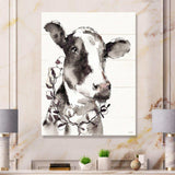 Cow Portrait Country Life