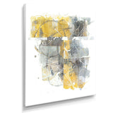 Moving In and Out of Traffic II Yellow Grey