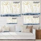 Gold Abstract Geometric Shape