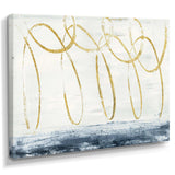 Gold Abstract Geometric Shape