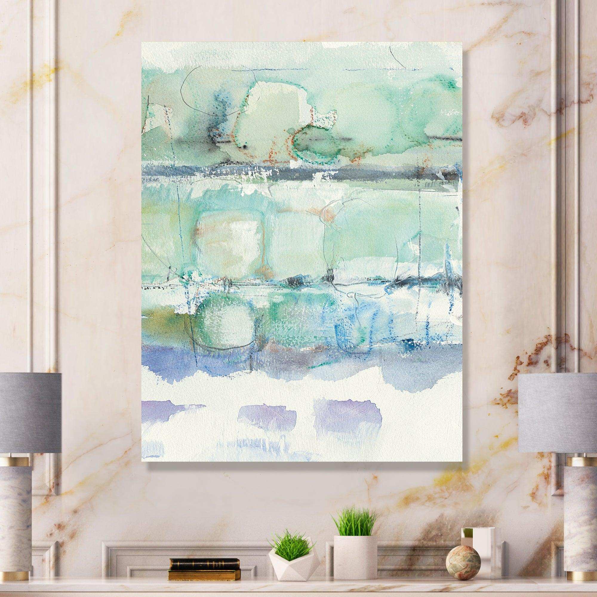 Blue Abstract Panel I