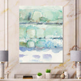 Blue Abstract Panel I