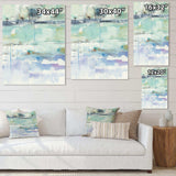 Blue Abstract Panel II