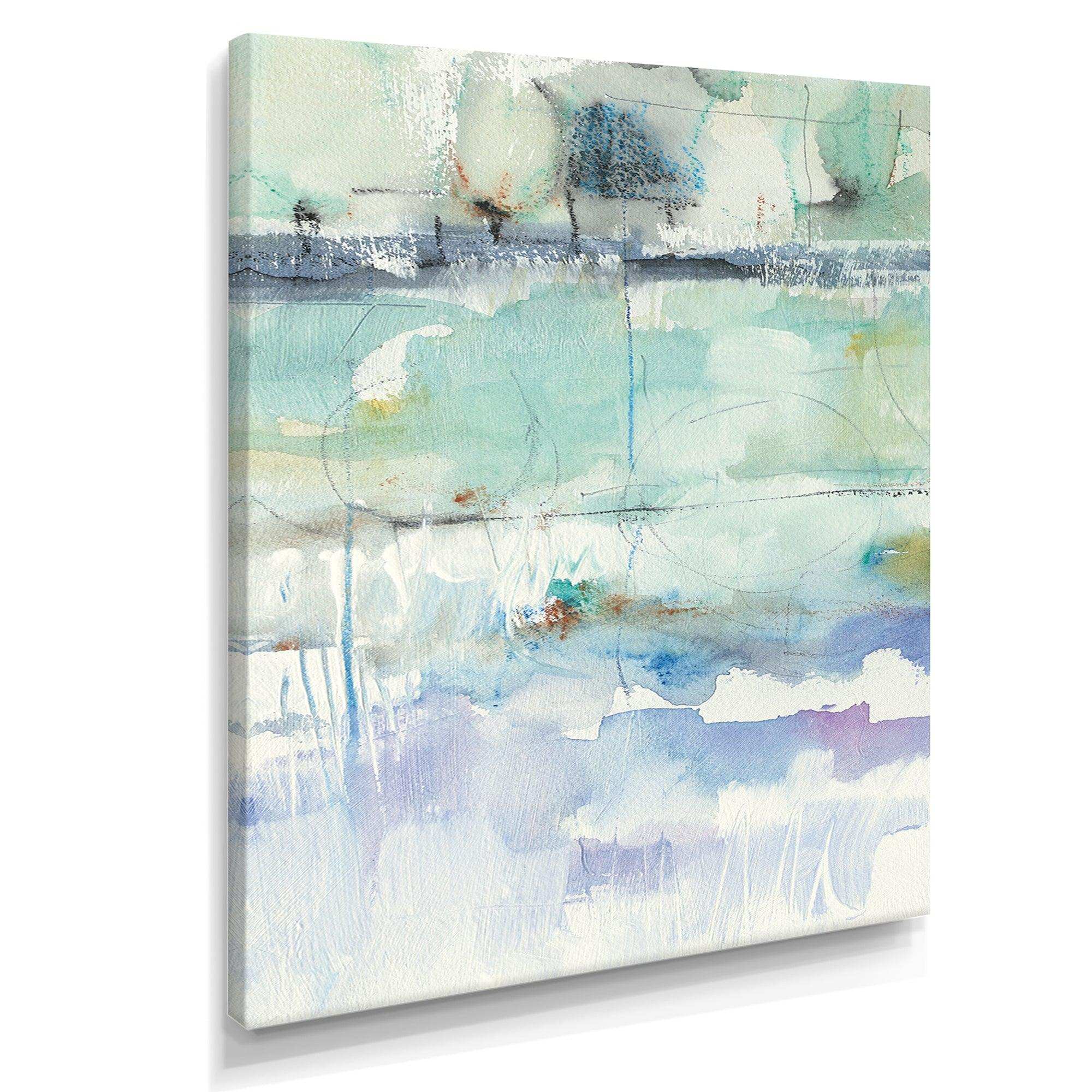 Blue Abstract Panel II