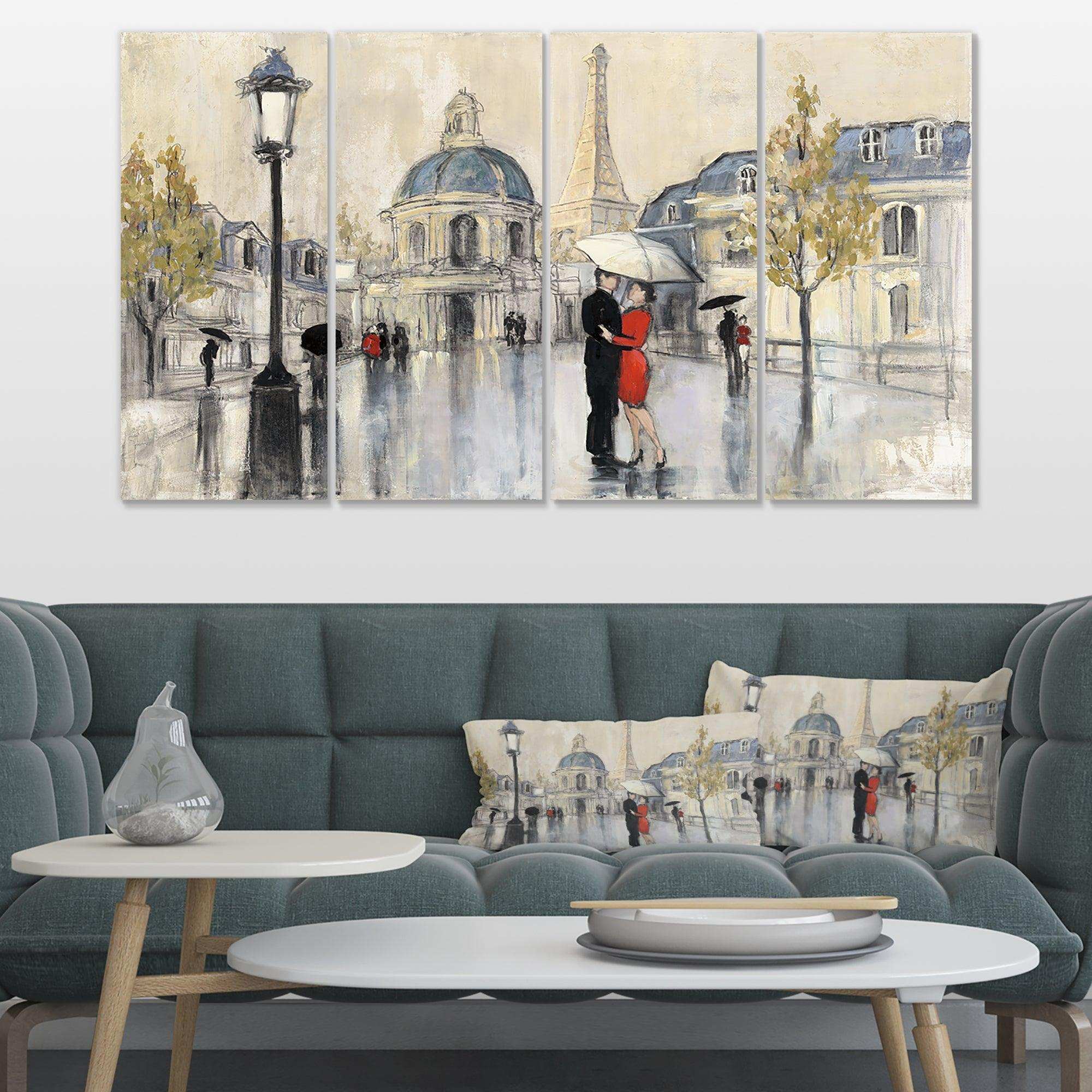 Love in Paris I Multi-Panels