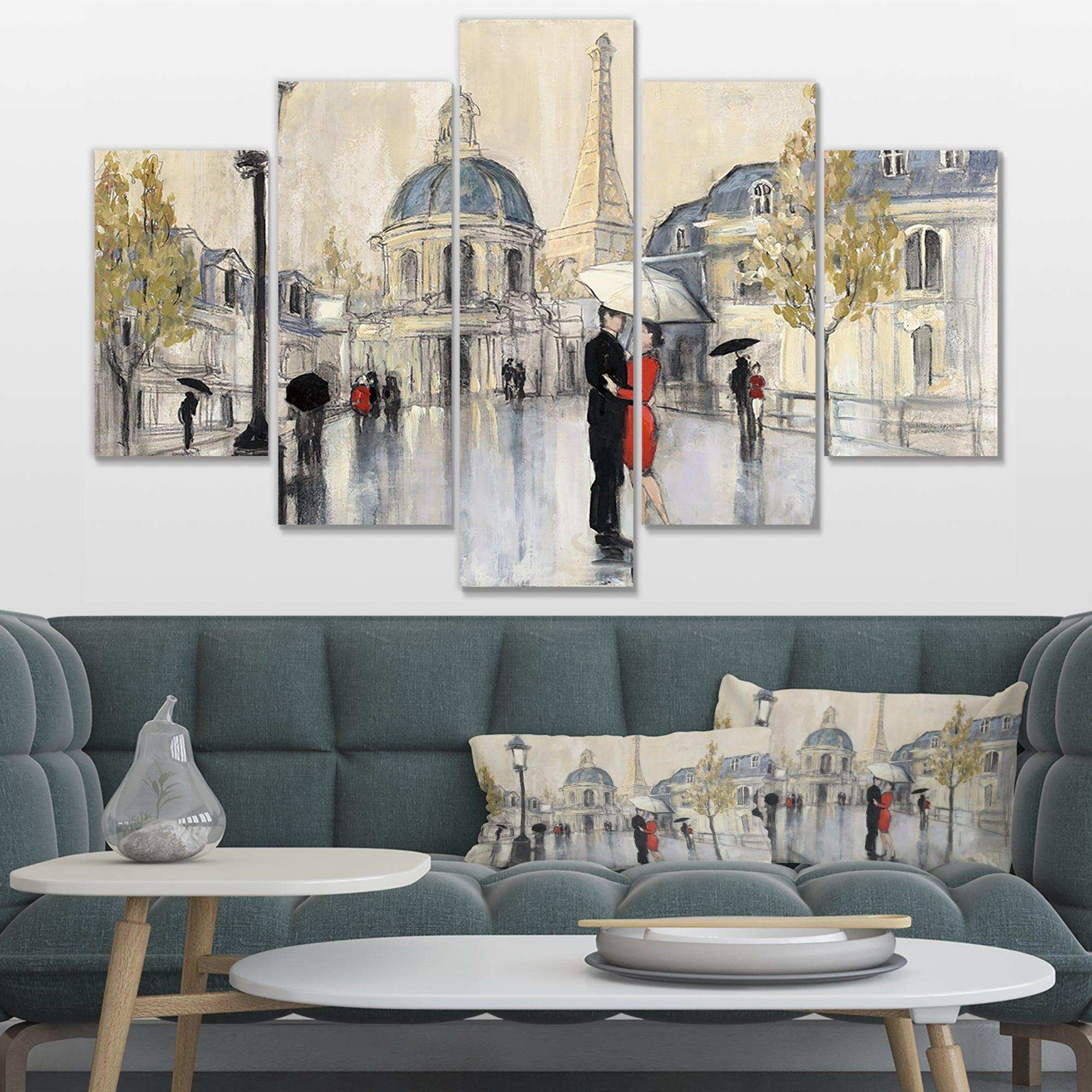 Love in Paris I Multi-Panels