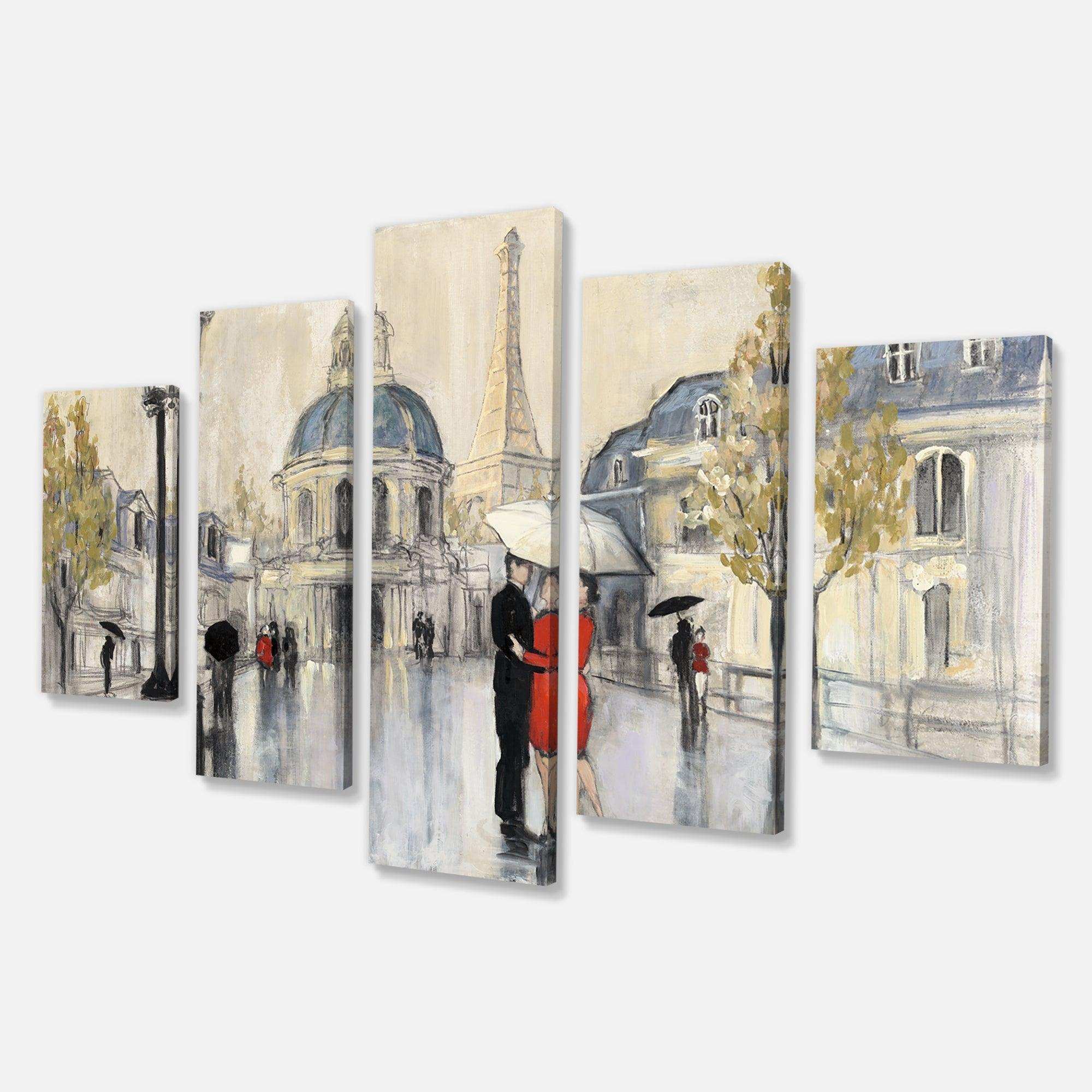 Love in Paris I Multi-Panels