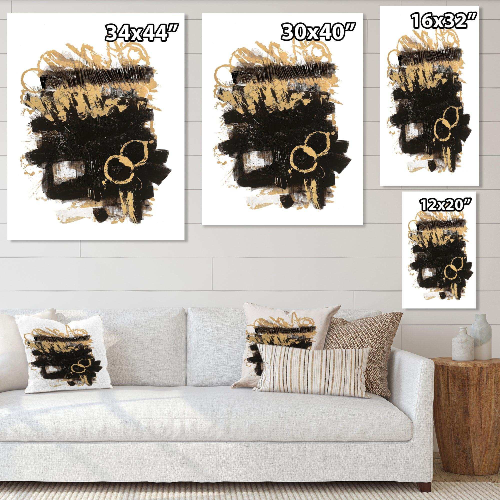 Gold and Black drift II