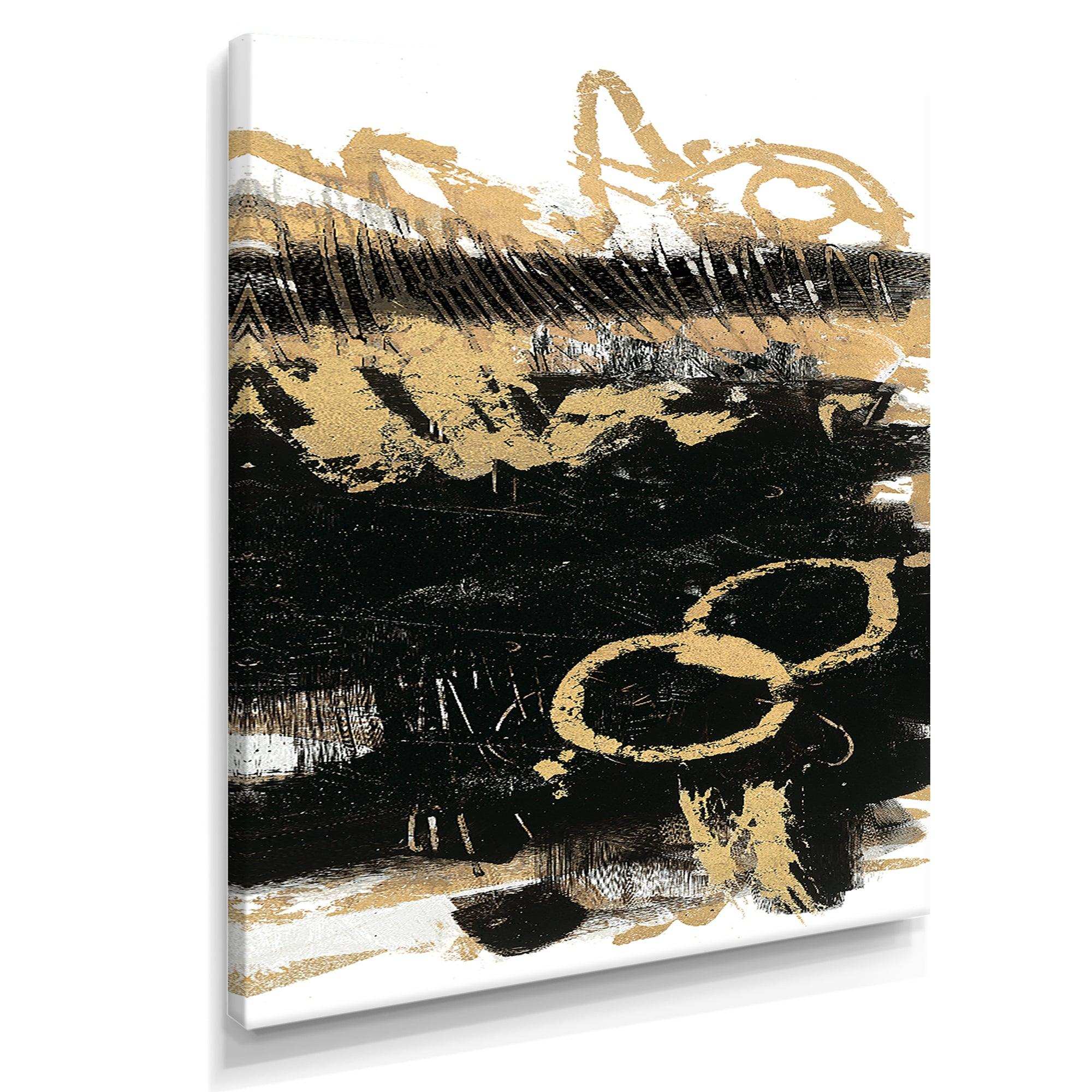 Gold and Black drift III