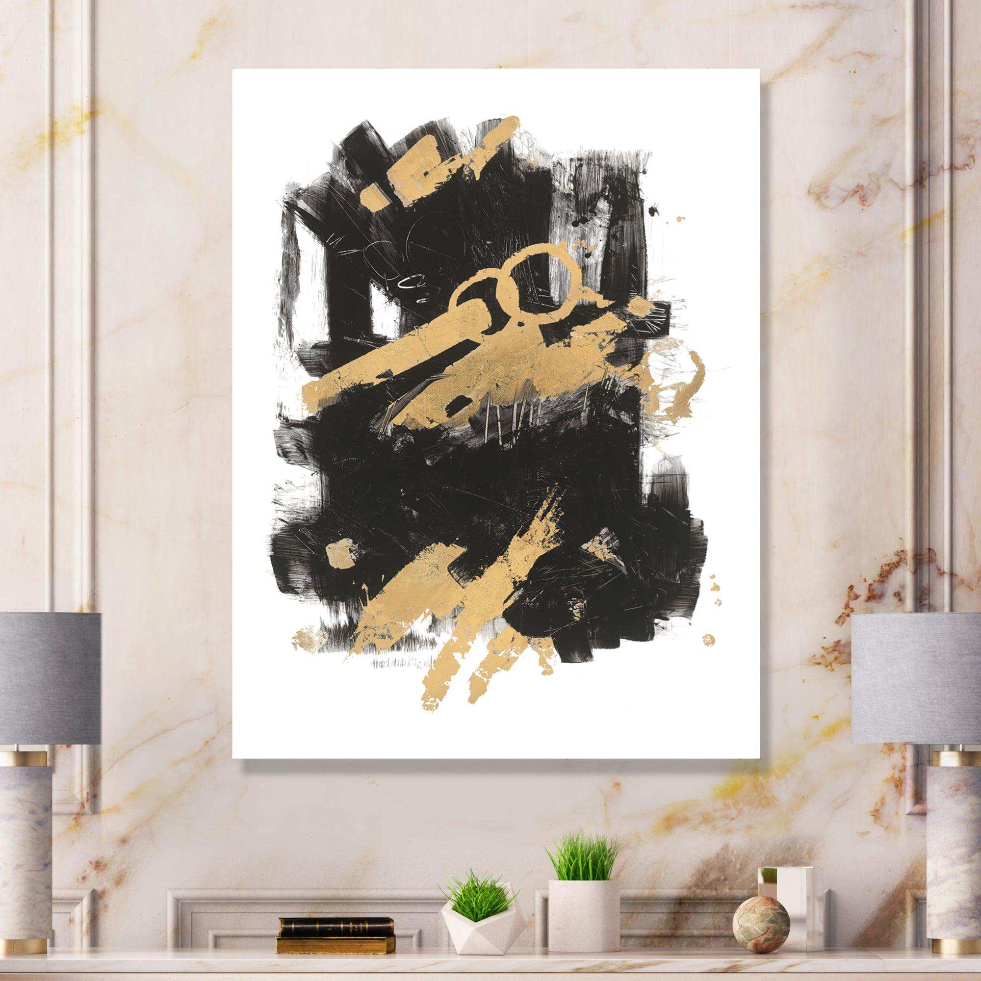 Gold and Black drift I